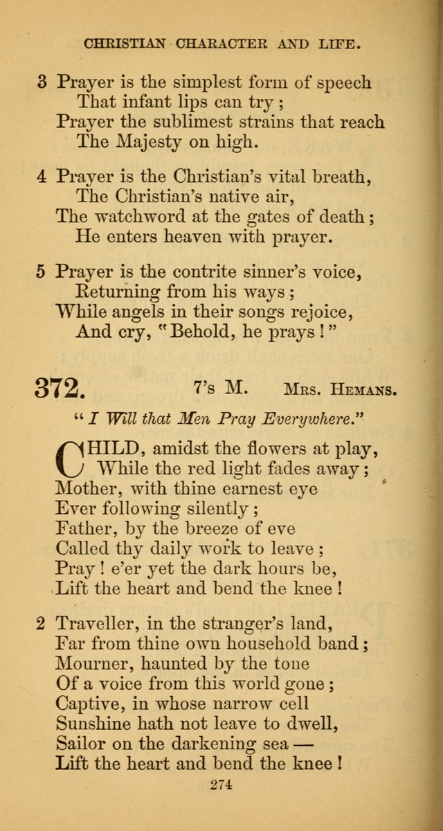 Hymns for Christian Devotion: especially adapted to the Universalist denomination. (New ed.) page 274