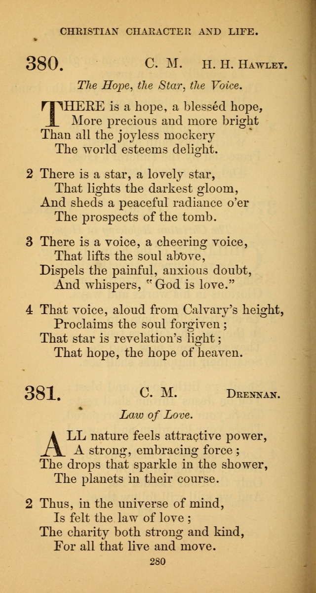 Hymns for Christian Devotion: especially adapted to the Universalist denomination. (New ed.) page 282