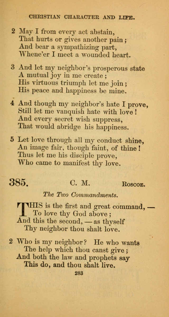 Hymns for Christian Devotion: especially adapted to the Universalist denomination. (New ed.) page 285