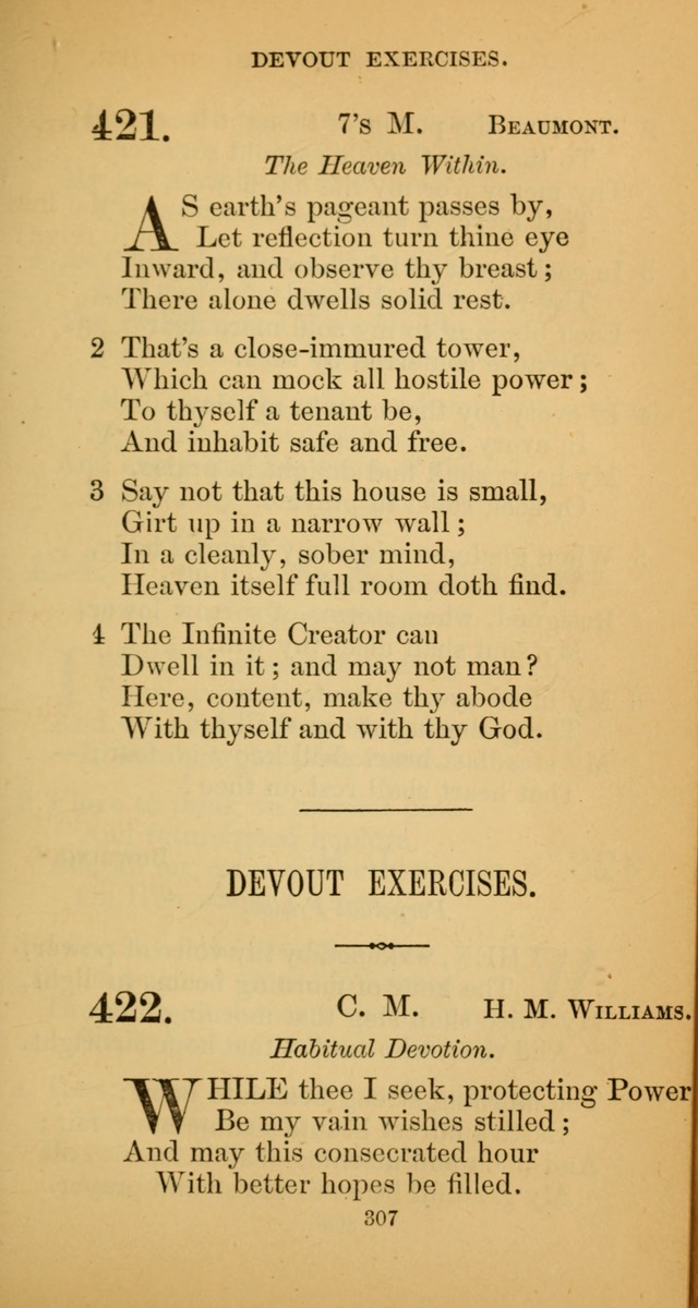 Hymns for Christian Devotion: especially adapted to the Universalist denomination. (New ed.) page 309