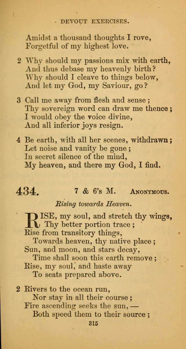 Hymns for Christian Devotion: especially adapted to the Universalist denomination. (New ed.) page 319