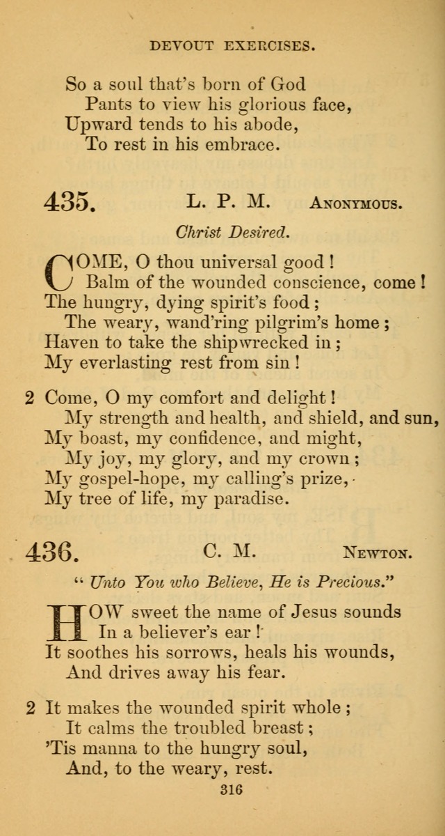 Hymns for Christian Devotion: especially adapted to the Universalist denomination. (New ed.) page 320