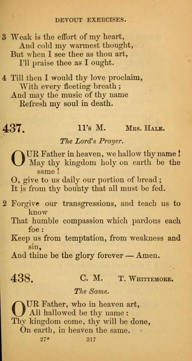 Hymns for Christian Devotion: especially adapted to the Universalist denomination. (New ed.) page 321