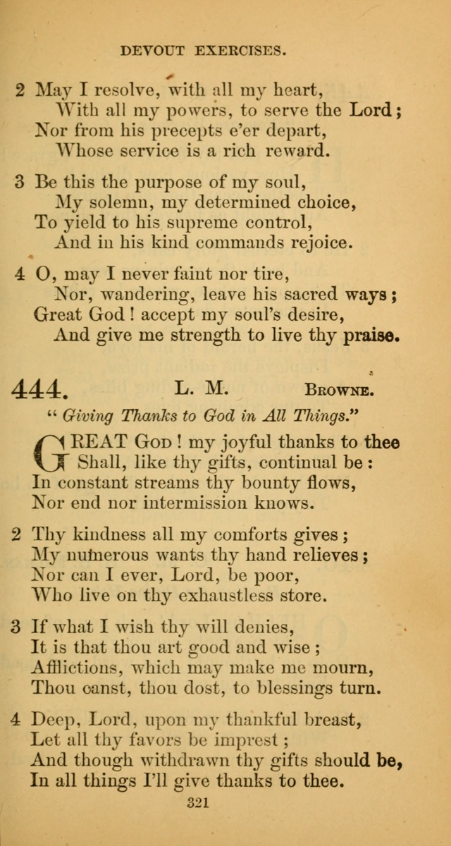 Hymns for Christian Devotion: especially adapted to the Universalist denomination. (New ed.) page 325