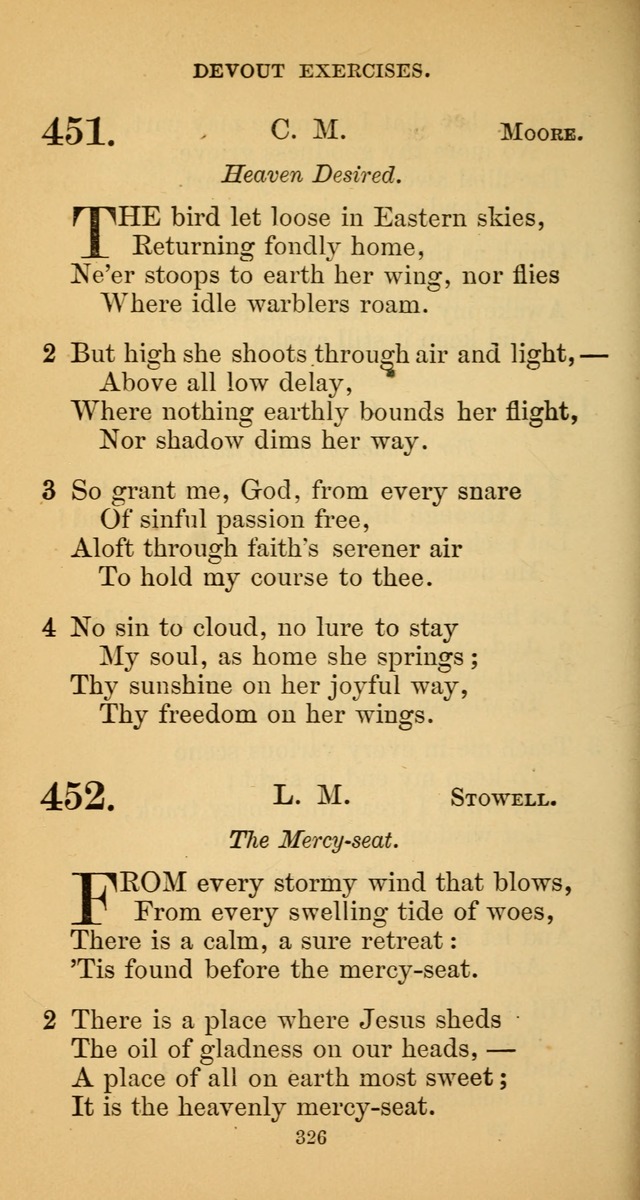 Hymns for Christian Devotion: especially adapted to the Universalist denomination. (New ed.) page 330