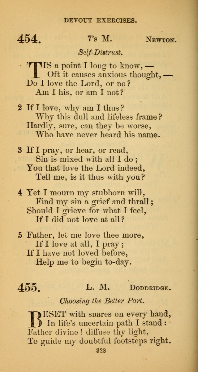 Hymns for Christian Devotion: especially adapted to the Universalist denomination. (New ed.) page 332