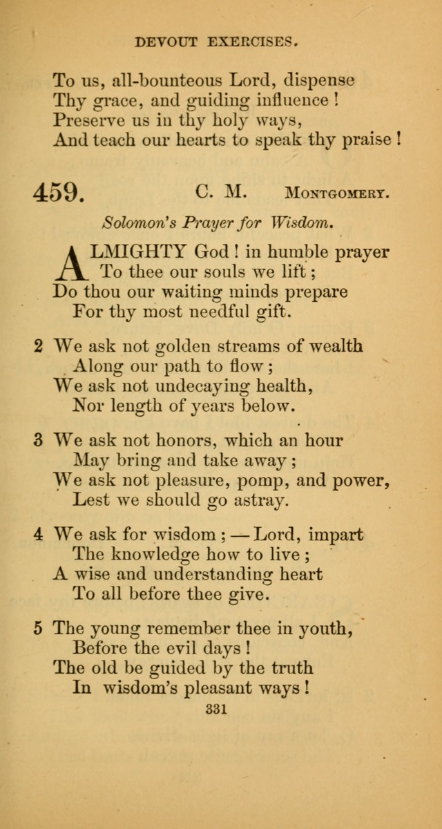 Hymns for Christian Devotion: especially adapted to the Universalist denomination. (New ed.) page 335