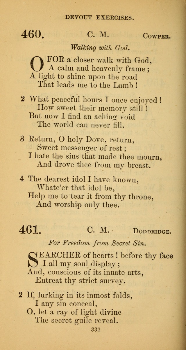 Hymns for Christian Devotion: especially adapted to the Universalist denomination. (New ed.) page 336