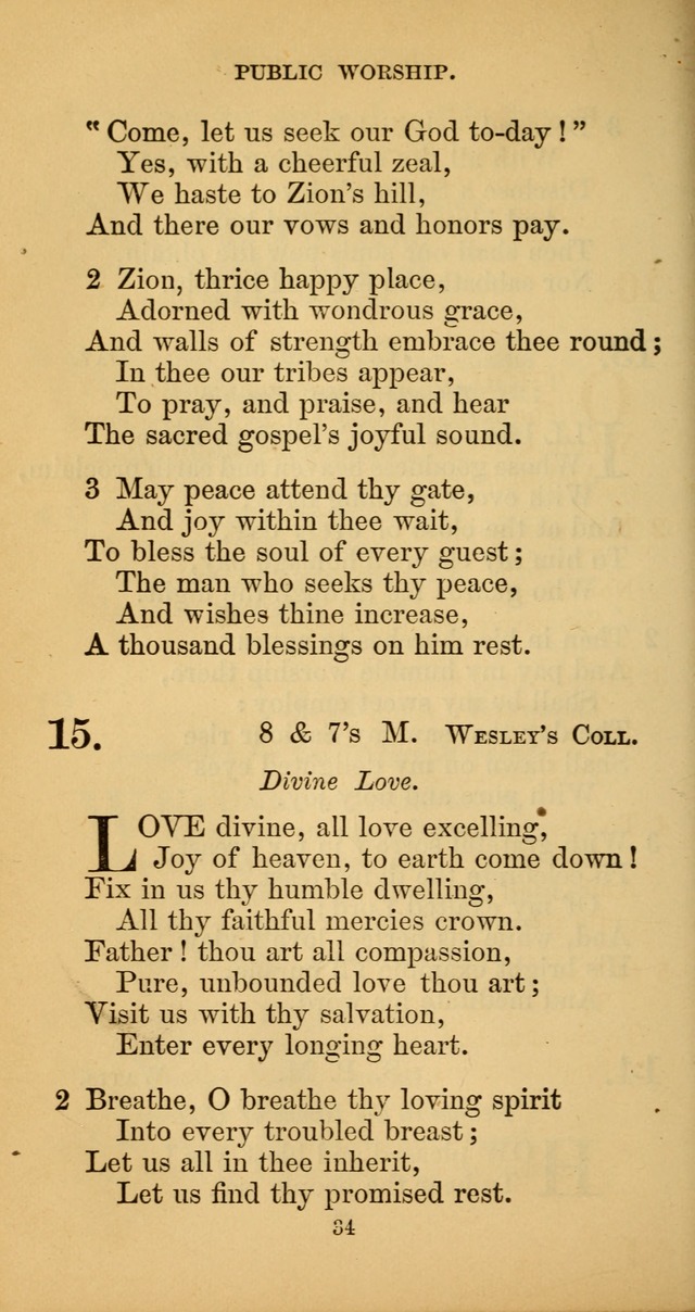 Hymns for Christian Devotion: especially adapted to the Universalist denomination. (New ed.) page 34