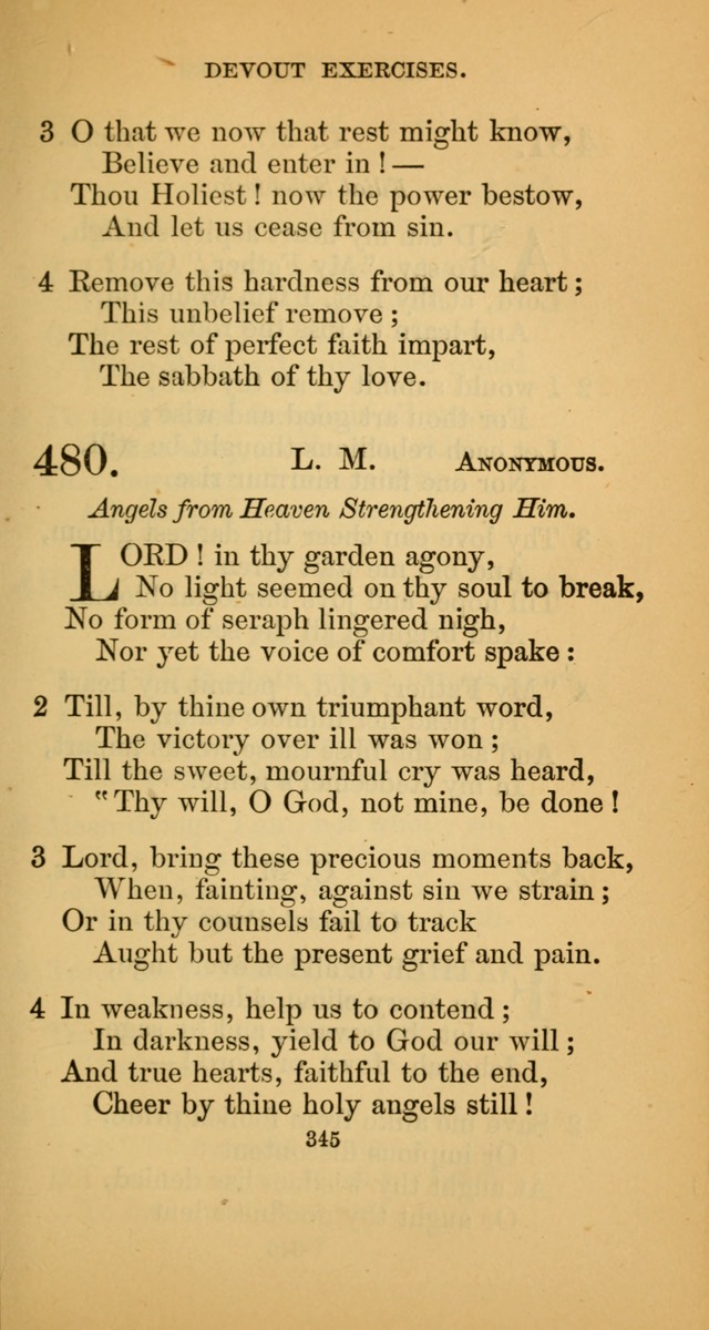 Hymns for Christian Devotion: especially adapted to the Universalist denomination. (New ed.) page 349