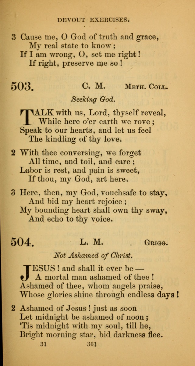 Hymns for Christian Devotion: especially adapted to the Universalist denomination. (New ed.) page 367