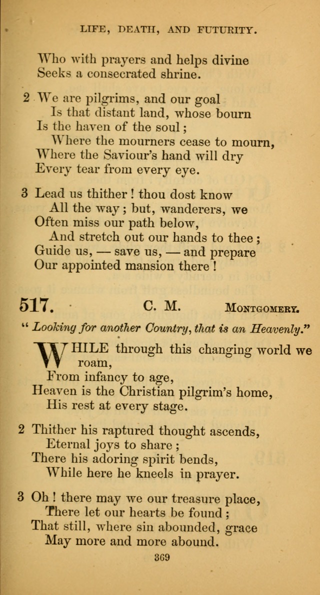 Hymns for Christian Devotion: especially adapted to the Universalist denomination. (New ed.) page 375