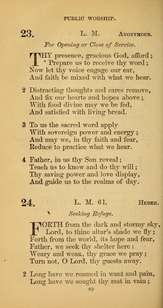 Hymns for Christian Devotion: especially adapted to the Universalist denomination. (New ed.) page 40