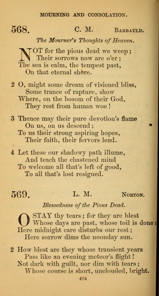 Hymns for Christian Devotion: especially adapted to the Universalist denomination. (New ed.) page 410