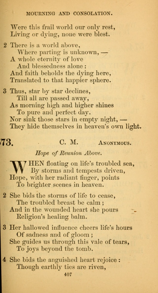 Hymns for Christian Devotion: especially adapted to the Universalist denomination. (New ed.) page 413