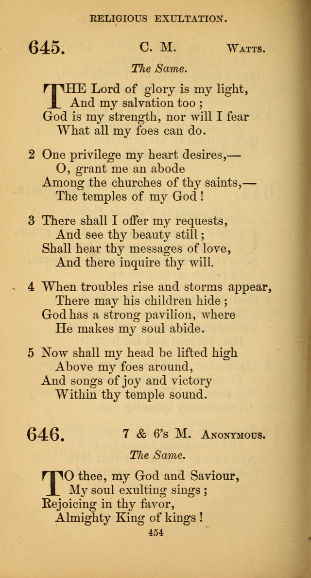 Hymns for Christian Devotion: especially adapted to the Universalist denomination. (New ed.) page 460