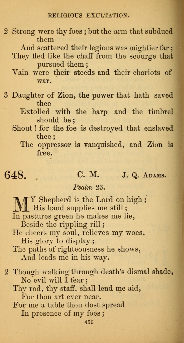 Hymns for Christian Devotion: especially adapted to the Universalist denomination. (New ed.) page 462