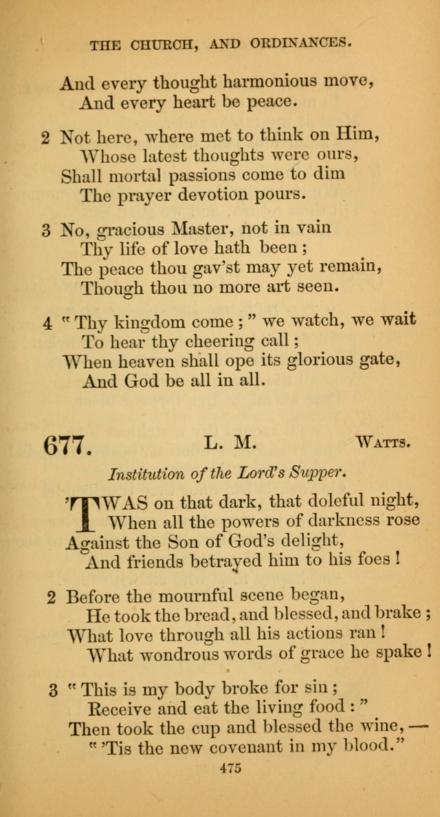 Hymns for Christian Devotion: especially adapted to the Universalist denomination. (New ed.) page 481