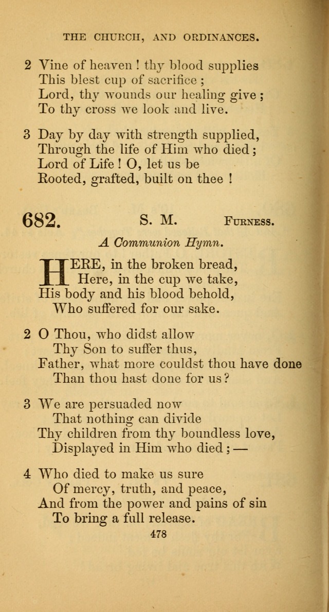 Hymns for Christian Devotion: especially adapted to the Universalist denomination. (New ed.) page 484