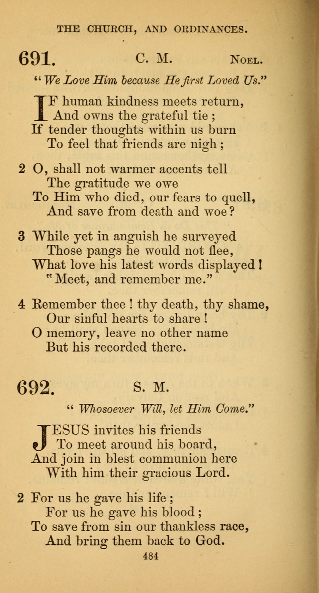 Hymns for Christian Devotion: especially adapted to the Universalist denomination. (New ed.) page 490