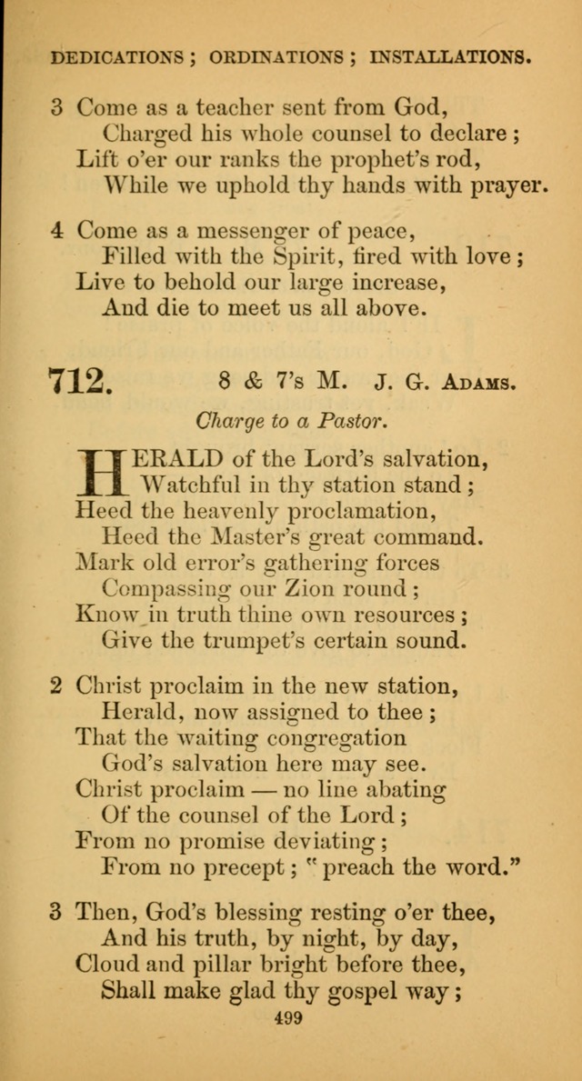 Hymns for Christian Devotion: especially adapted to the Universalist denomination. (New ed.) page 505