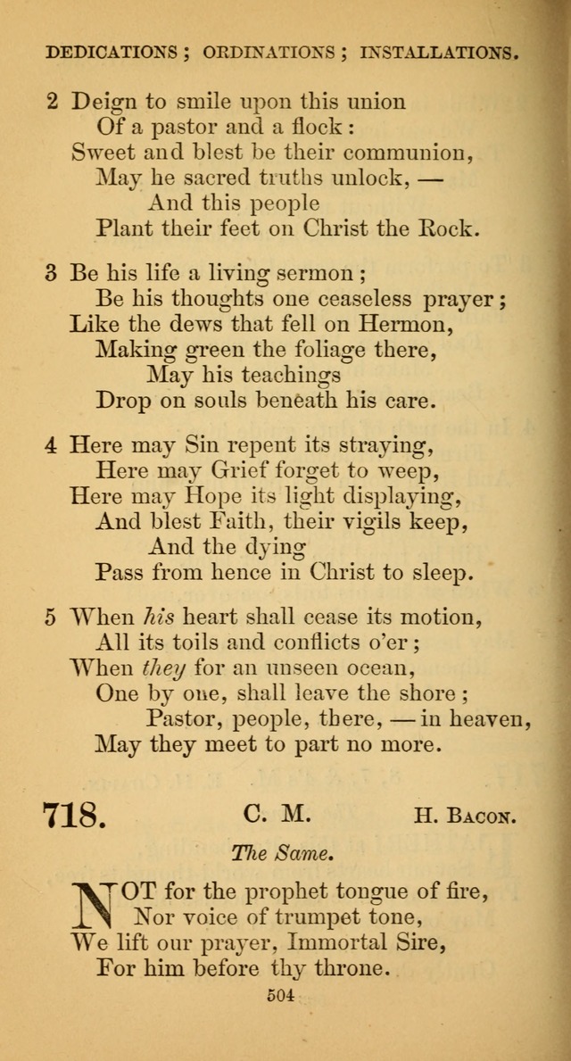 Hymns for Christian Devotion: especially adapted to the Universalist denomination. (New ed.) page 510