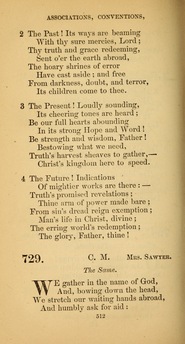 Hymns for Christian Devotion: especially adapted to the Universalist denomination. (New ed.) page 518