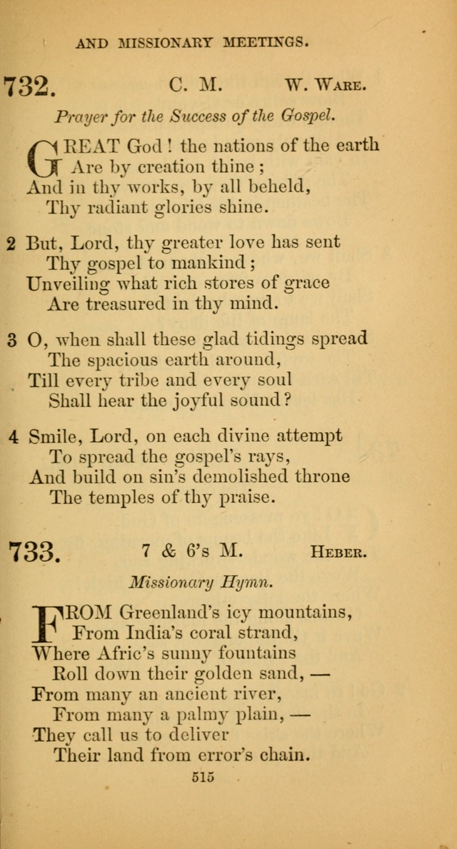 Hymns for Christian Devotion: especially adapted to the Universalist denomination. (New ed.) page 521