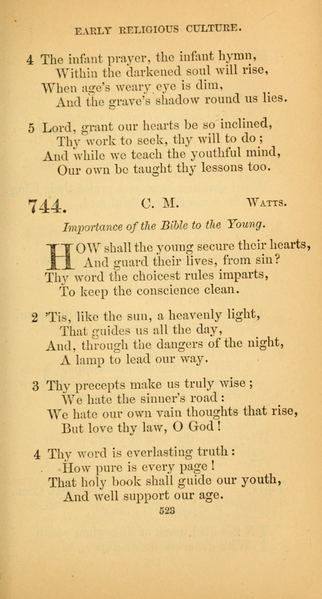 Hymns for Christian Devotion: especially adapted to the Universalist denomination. (New ed.) page 529