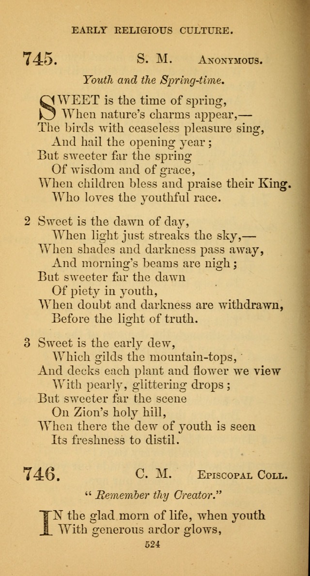 Hymns for Christian Devotion: especially adapted to the Universalist denomination. (New ed.) page 530