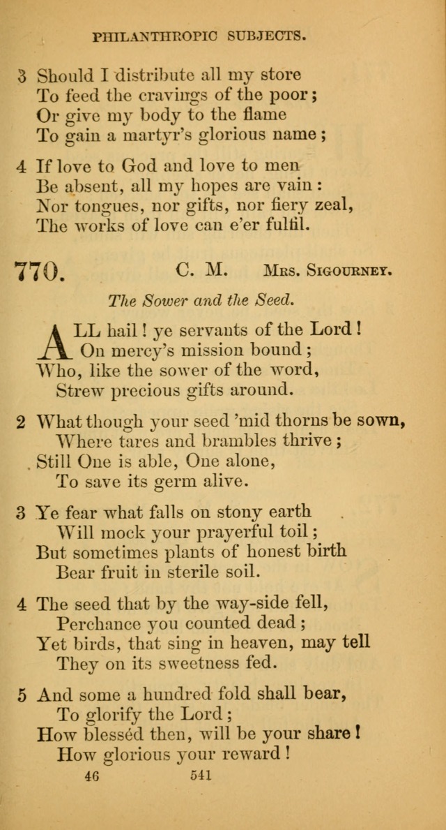 Hymns for Christian Devotion: especially adapted to the Universalist denomination. (New ed.) page 547