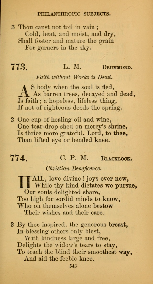 Hymns for Christian Devotion: especially adapted to the Universalist denomination. (New ed.) page 549