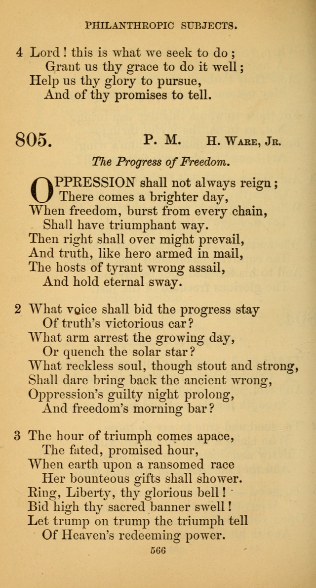 Hymns for Christian Devotion: especially adapted to the Universalist denomination. (New ed.) page 572