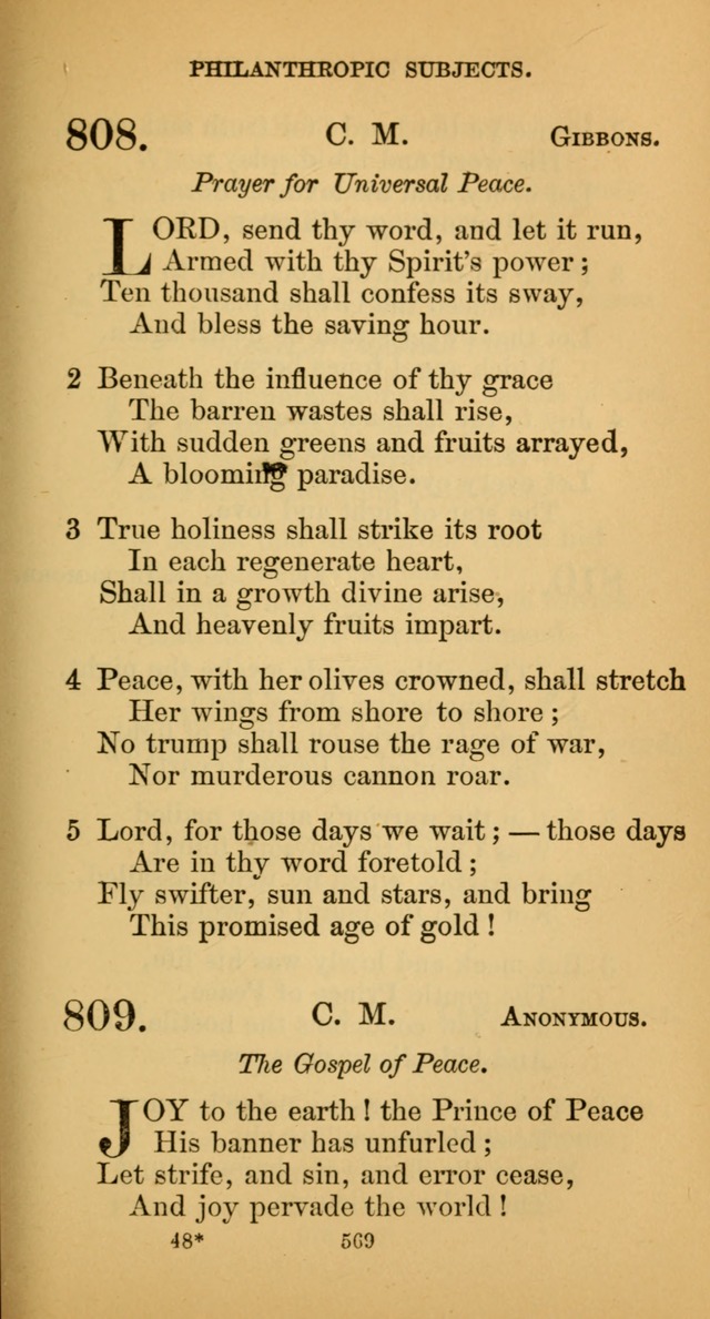 Hymns for Christian Devotion: especially adapted to the Universalist denomination. (New ed.) page 575