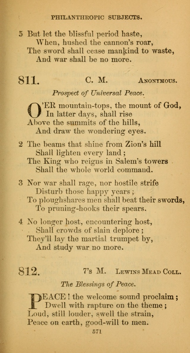 Hymns for Christian Devotion: especially adapted to the Universalist denomination. (New ed.) page 577