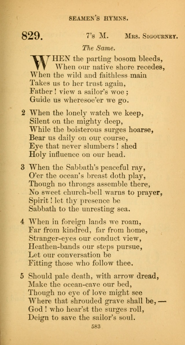 Hymns for Christian Devotion: especially adapted to the Universalist denomination. (New ed.) page 589