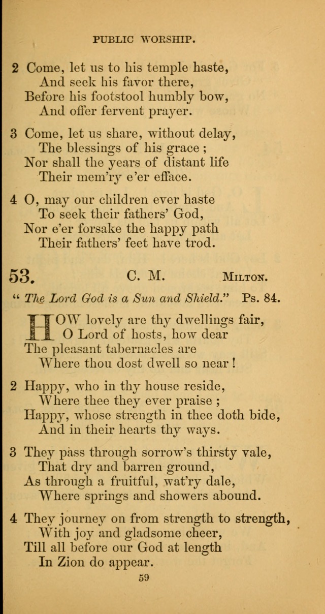 Hymns for Christian Devotion: especially adapted to the Universalist denomination. (New ed.) page 59