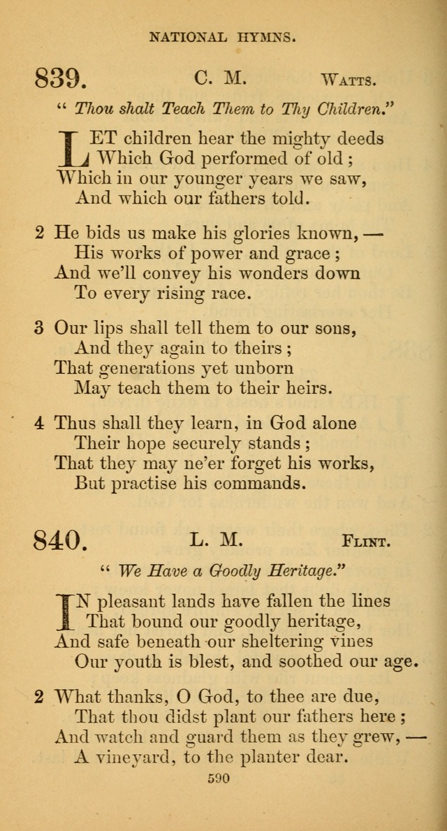 Hymns for Christian Devotion: especially adapted to the Universalist denomination. (New ed.) page 596