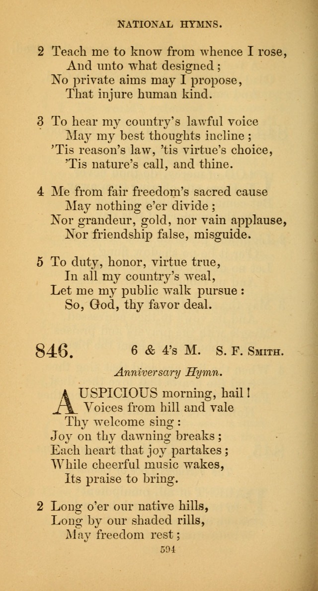 Hymns for Christian Devotion: especially adapted to the Universalist denomination. (New ed.) page 600