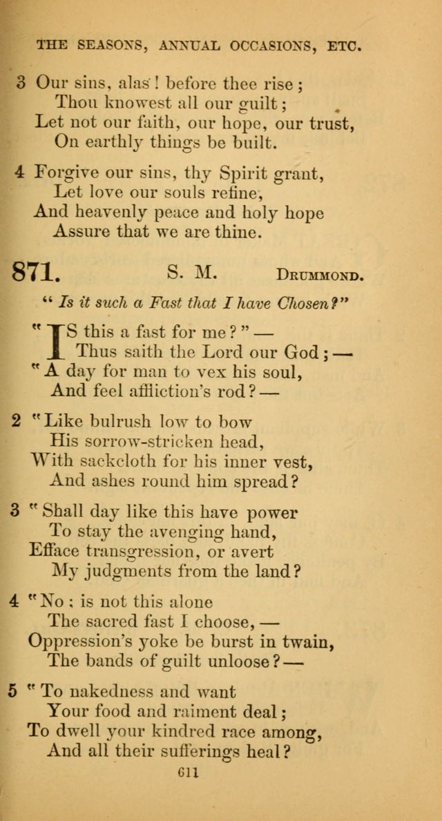 Hymns for Christian Devotion: especially adapted to the Universalist denomination. (New ed.) page 617