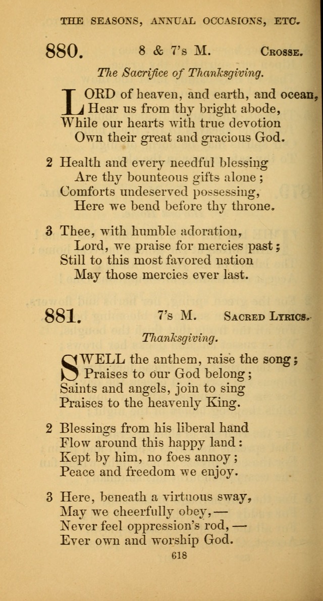 Hymns for Christian Devotion: especially adapted to the Universalist denomination. (New ed.) page 624