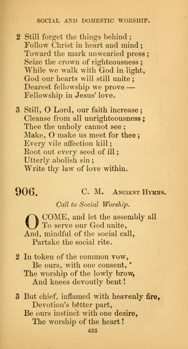 Hymns for Christian Devotion: especially adapted to the Universalist denomination. (New ed.) page 641