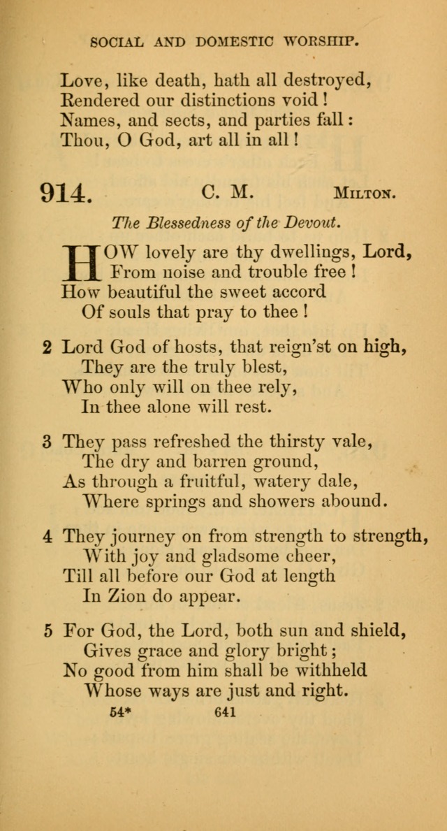 Hymns for Christian Devotion: especially adapted to the Universalist denomination. (New ed.) page 647