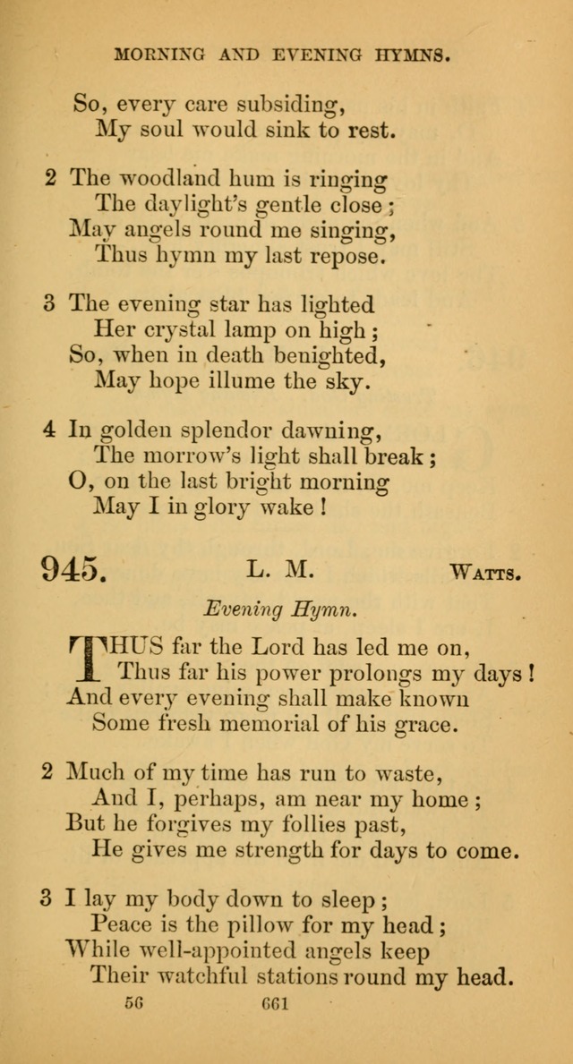 Hymns for Christian Devotion: especially adapted to the Universalist denomination. (New ed.) page 667