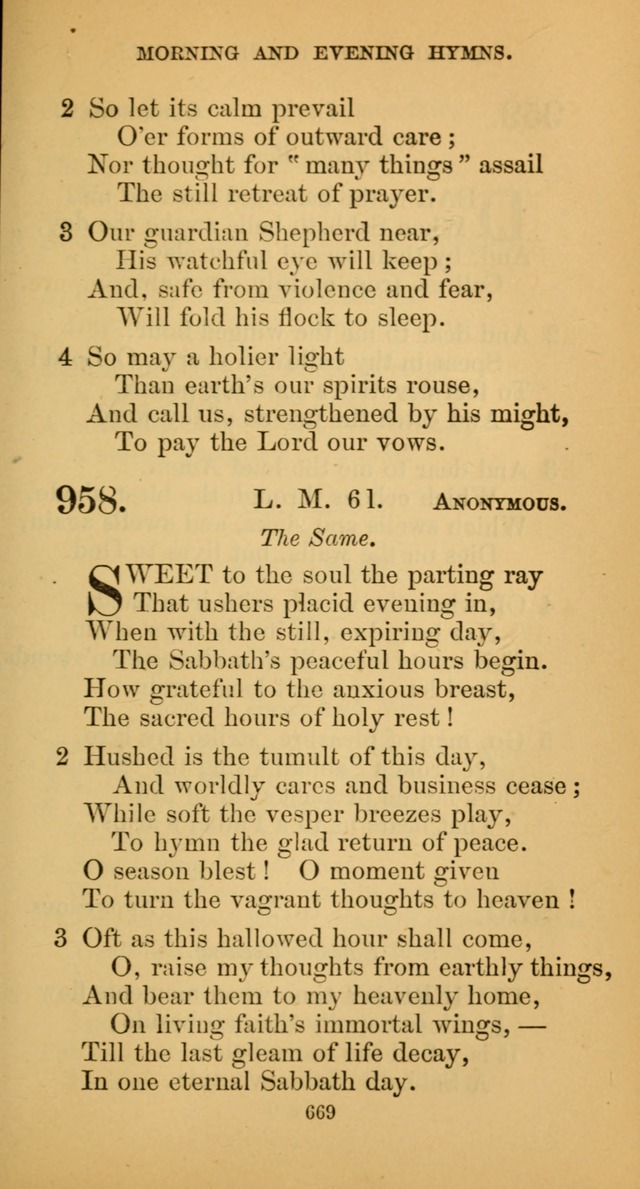 Hymns for Christian Devotion: especially adapted to the Universalist denomination. (New ed.) page 675