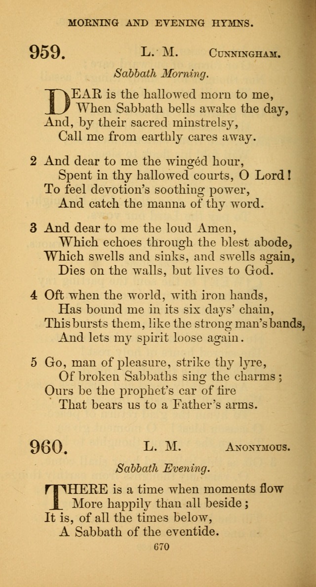 Hymns for Christian Devotion: especially adapted to the Universalist denomination. (New ed.) page 676