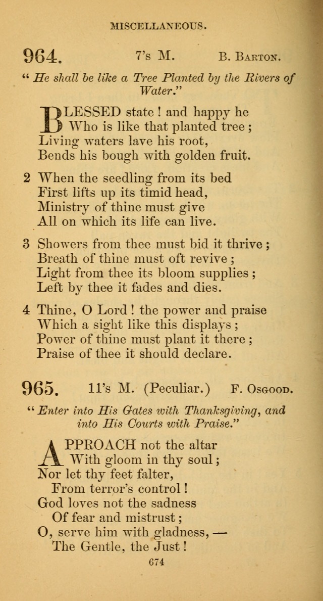 Hymns for Christian Devotion: especially adapted to the Universalist denomination. (New ed.) page 680