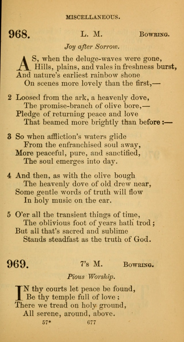 Hymns for Christian Devotion: especially adapted to the Universalist denomination. (New ed.) page 683