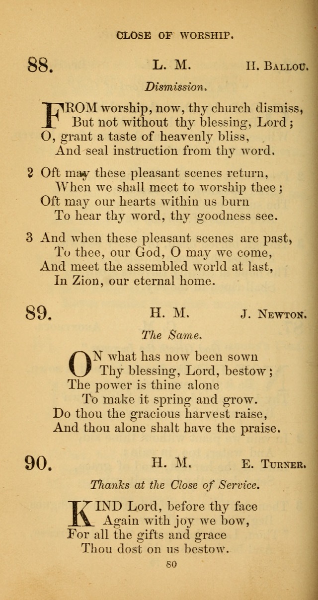 Hymns for Christian Devotion: especially adapted to the Universalist denomination. (New ed.) page 80