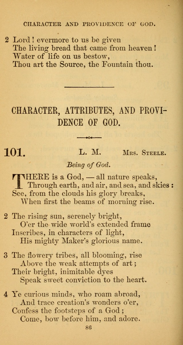 Hymns for Christian Devotion: especially adapted to the Universalist denomination. (New ed.) page 86